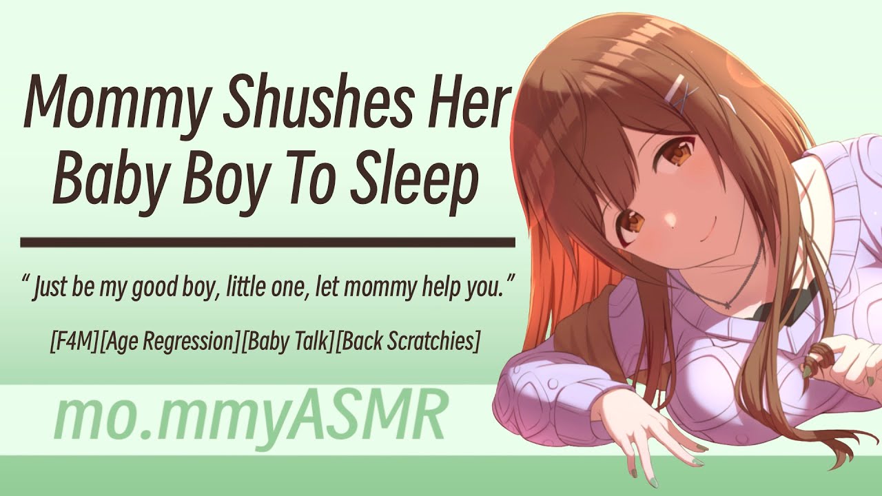 Mommy Shushes Her Baby Boy To Sleep [F4M][Age Regression][Baby Talk][Back Scratchies]