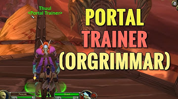 Orgrimmar Mage Portal Trainer (WoW Classic)