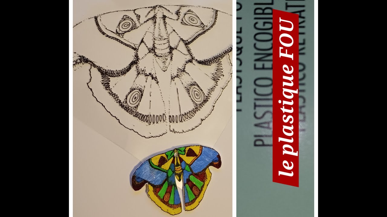 TUTO Plastique FOU ...c'est FOU #scrapbooking #plastique #embellishments #embellissement