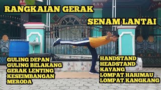 MACAM-MACAM GERAKAN SENAM LANTAI