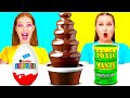 Chocolate Fountain Fondue Challenge 