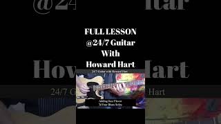 ADDING A BIT OF JAZZ SPICE TO YOUR BLUES GUITAR SOLOS! #shortsfeed #bluescommunity #blueslessons