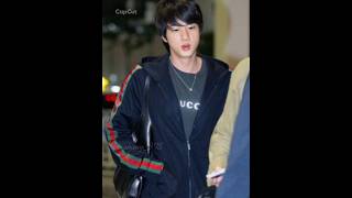 Moments with Jin at the airport and his Instagram photos💜#GuccixJin #LaneigexJin#Another level-echo