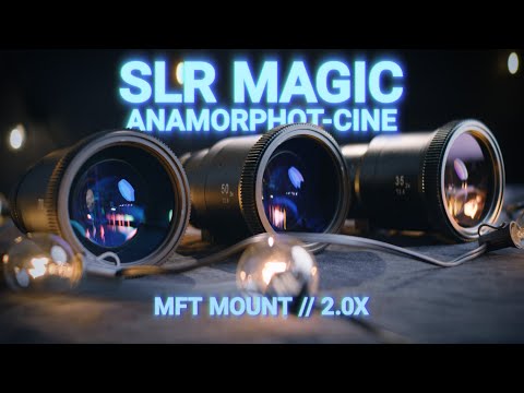 SLR Magic MFT CINE Anamorphot Set - 2X Anamorphic Lenses