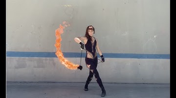 An-Ten-Nae Rope Dart Fire Flow Arts