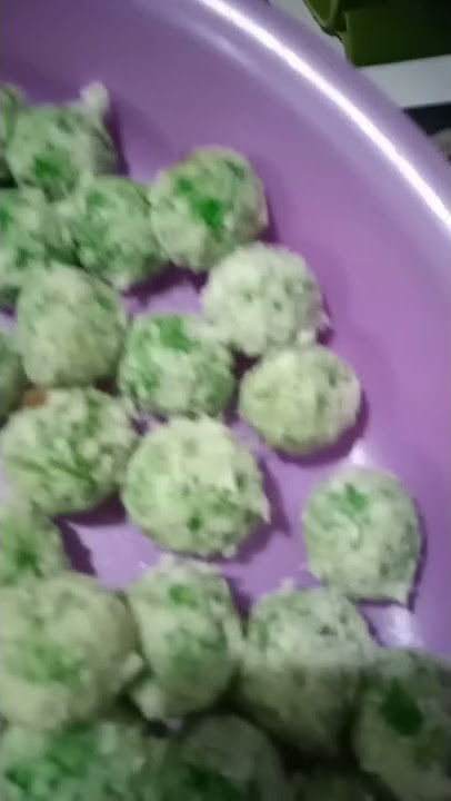 klepon.. croot di mulut