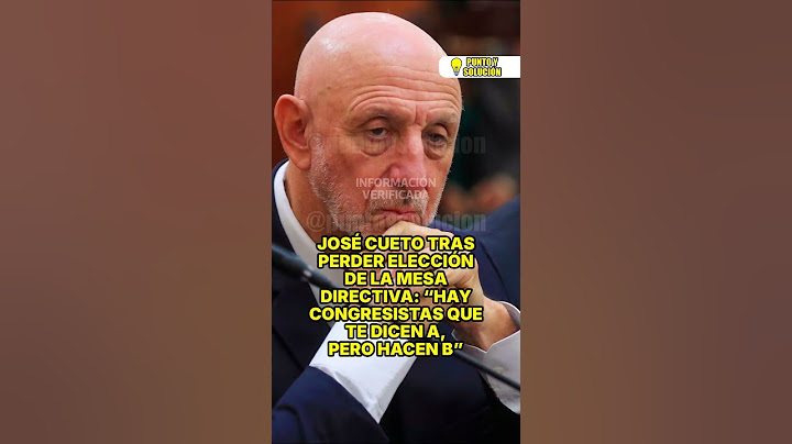 Cueto tras perder elección de la Mesa Directiva: “Hay congresistas que te dicen A, pero hacen B”