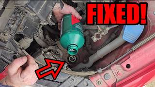 VW Polo 9N Power Steering Fluid Location Fix Stiff Steering & Top Up Oil Tank