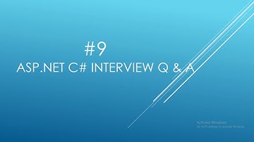 Asp.Net C# Interview Question & answer||Asp.net page life cycle||What is CLS?||What is Delegates?