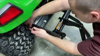 John Deere Power Integral Sleeve Hitch  Tractor Prep & Install (Part 2)