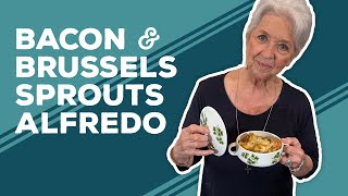 Love & Best Dishes: Bacon and Brussels Sprouts Alfredo Recipe | Brussel Sprout Pasta Bacon And Brussels Sprouts Pasta