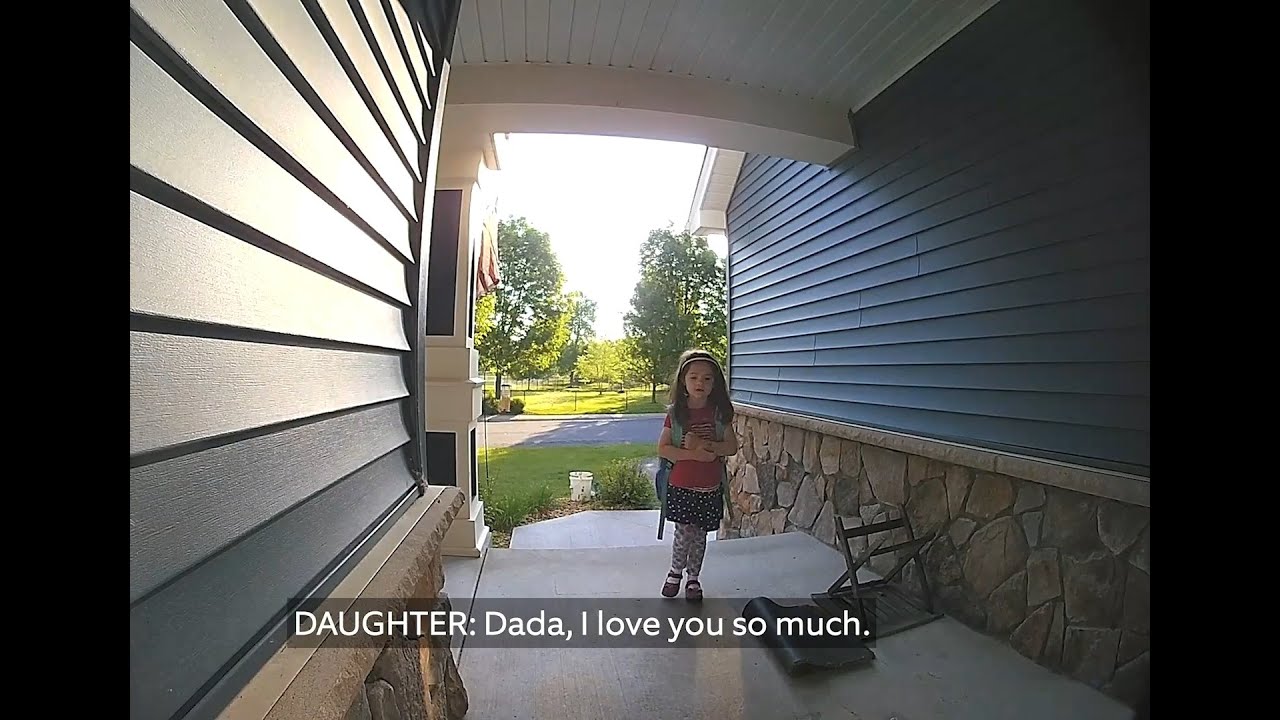 Kids left their Military dad daily video messages while he was deployed in middle east for 10 months