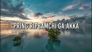 Pring Ripbamchi Ga.akka || bilsi gital ||Lyrics🎵🎶