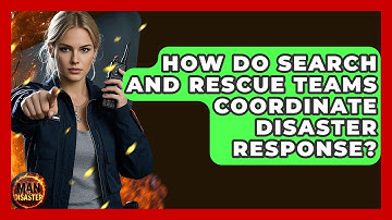 How Do Search And Rescue Teams Coordinate Disaster Response? - Man vs. Disaster