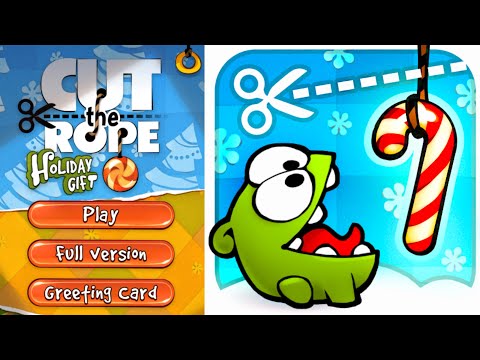 Cut the Rope: Holiday Gift - All Levels | 3 Star Walkthrough (iOS, Android)