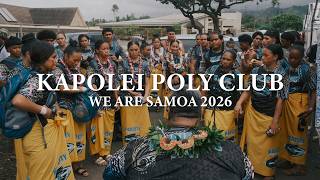 Kapolei Poly Club Performance | We Are Samoa 2026
