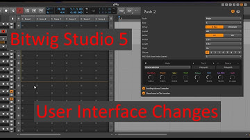 Bitwig Studio 5: User Interface Changes - controller config, mixer track parameters, script console