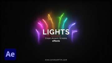 Light Streak Accent Motion Graphics | After Effects Tutorial