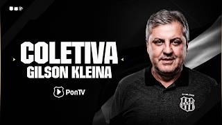 🎙️ PÓS-JOGO | PONTE PRETA X SÃO BERNARDO | COLETIVA GILSON KLEINA | PONTE PLAY
