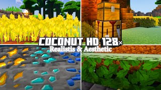 Review Texture COCONUT HD 128× untuk MCPE 1.21+