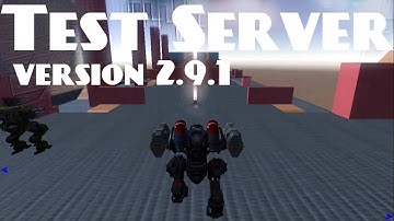 War Robots Test Server - New Craft Map (version 2.9.1)