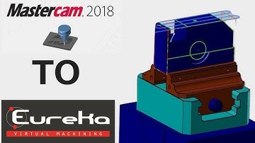 Mastercam to Eureka - Plug in | Eureka Virtual Machining 8.5