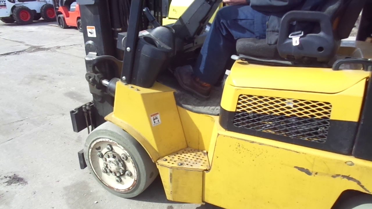 2006 Yale GLC080 6041 Brakes YouTube