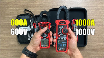 Ampe kìm kẹp dòng AC và DC 1000A 1000V Habotest HT208D