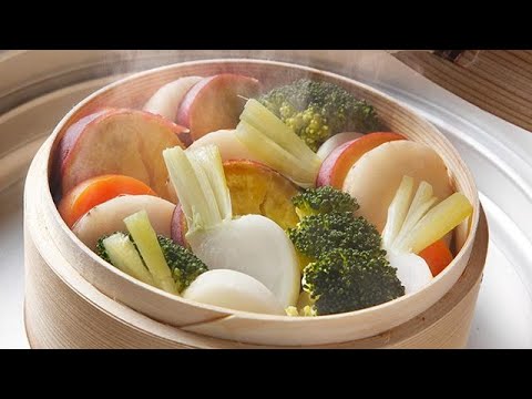 おかずラボ 蒸し料理 １ 野菜のせいろ蒸し Youtube