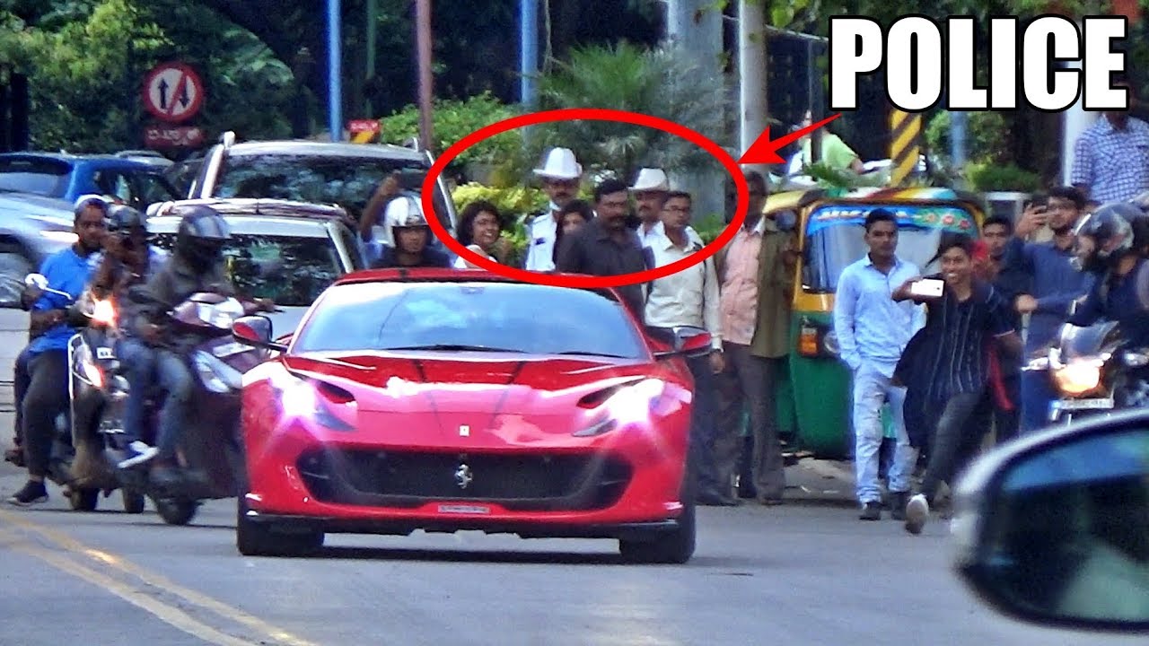 LOUDEST FERRARI 812 EVER | Supercars India | October 2019 #2 - YouTube