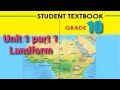 Geography Grade 10 Unit 1 Part 1 Landform Geography Grade 10 Unit 1 Part 1 Landform