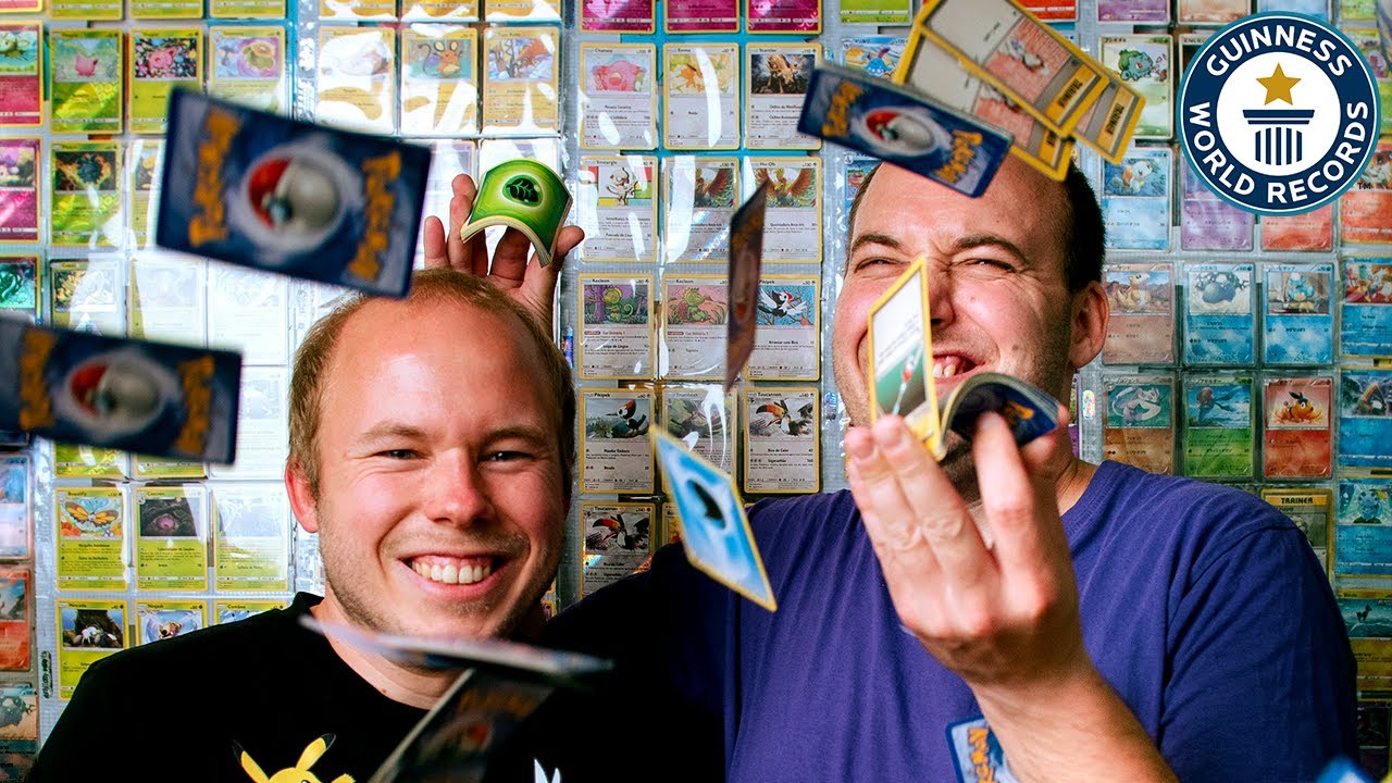 Largest Pok mon Card Collection Guinness World Records YouTube