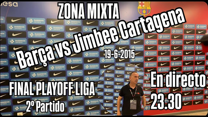 🚨En Directo🚨ZONA MIXTA BARÇA VS JIMBEE CARTAGENA (FINAL PLAYOFF LIGA- 2º PARTIDO)19 -6 -2025/23.30h