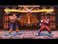 Sagat & Kazuya vs M.Bison & Jin (Hardest) - Street Fighter X Tekken