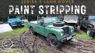 Stripping Series 3 Land Rover Paint | Bob's Restoration - Part 42