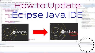 How to Update Eclipse Java IDE