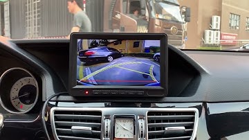 Vehicle Backup Camera with Dynamic Intelligent Trajectory Moving Guide Line for BMW