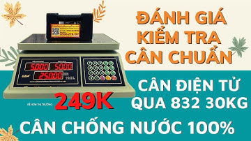 💰 Cân Điện Tử 30kg Qua 832 – Cân Điện Tử Tính Tiền Chống Nước 100% – Mẫu Bán Chạy Nhất Hiện Nay!