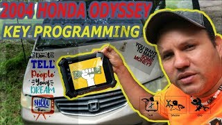 2004 Honda Odyssey Programacion de llaves / Key