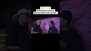 Wholesome moment between DDG &amp; his childhood teacher #ddg #pontiacmadeddg