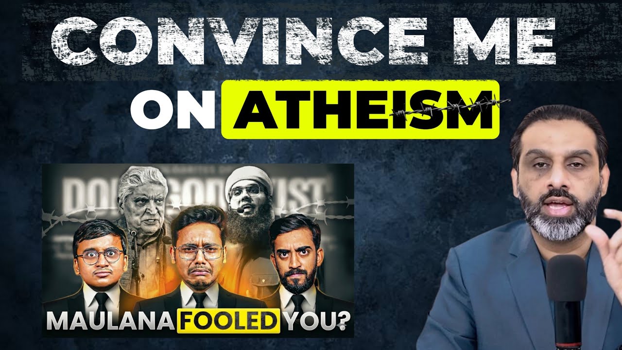 Convince Me On ATHEISM 🫵🔥 Challenge To All Desi Atheists By Qaisar Ahmed Raja 