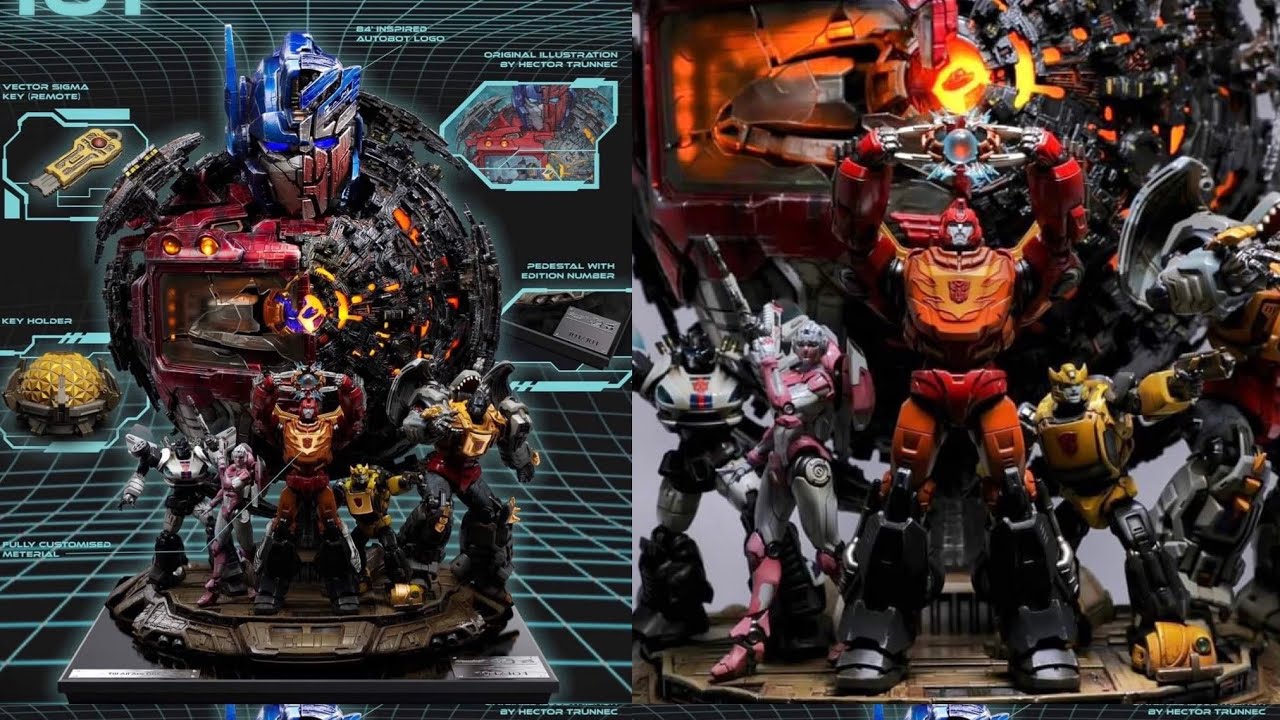New Transformers movie 86 statue fully revealed preorder info