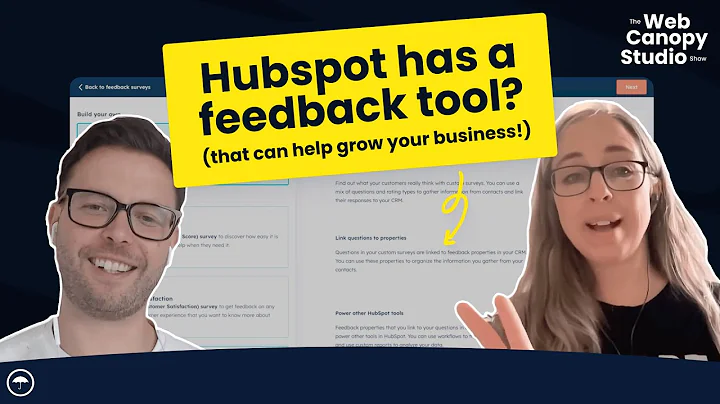 Improve customer satisfaction with the HubSpot survey tool