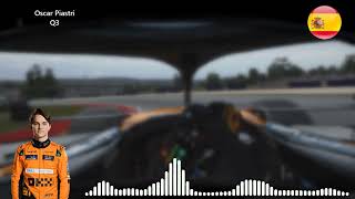 Oscar Piastri FULL TEAM RADIO After 2026 Barcelona GP Qualifying!