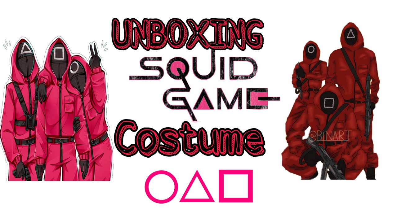 SQUID GAME COSTUME|UNBOXING|HALLOWEEN COSTUME|AMAZON