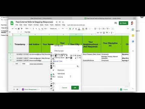 Peak Portal - External Referral Mapping Example