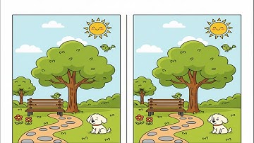 Find 3 Differences | Spot the Difference Challenge | Brain Teaser Game