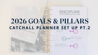 2026 Goals & Pillars: Planner Setup for Success  | pt 2