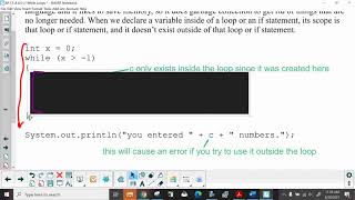 AP CS A U4 L1 While Loops