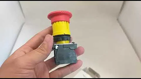 Emergency Stop Push Button Schneider XB5AS8442